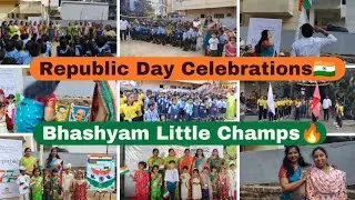 Happy RepublicDay 2026|RepublicDay Celebrations In Bhashyam Little Champs School Champapet Hyderabad