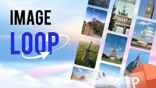 SO EAZY！！  Make Images Loop in Powerpoint