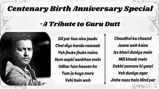 Centenary Birth Anniversary Special - A Tribute to Guru Dutt
