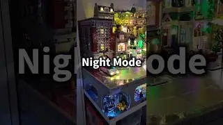 LEGO City with 1000 LED lights!! #lego #shorts #city