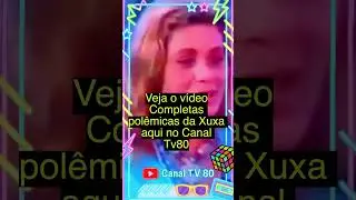 Vera Fisher estressada com a Xuxa #xuxa #polemicas #xoudaxuxa #verafisher #famosos