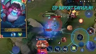 Zip Support Gameplay  [Arena of Valor]