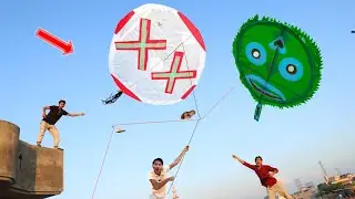 Nasir New Design Lollipop Kite Flying With Umer 2 kite Catch 🪁