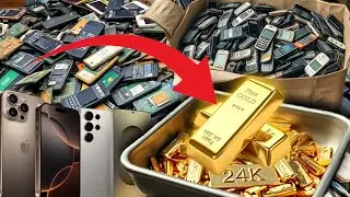 How to Scrap Mobile Chip IC for Gold Recovery &ndash; Full Process