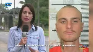 Detento é assassinado em presídio de Blumenau