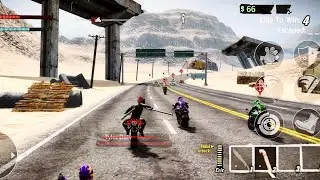 Road Redemption Mobile | Full Gameplay | Bike Race Action