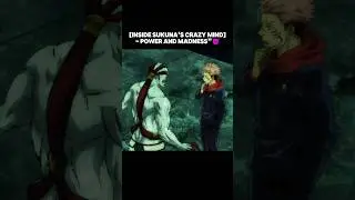 Inside Sukuna&rsquo;s Crazy Mind  Power And Madness 😈 #gojo #sukuna #jujutsukaisen #anime #fyp #amv