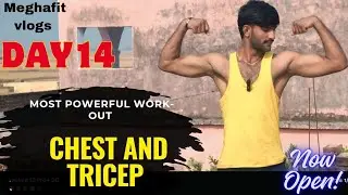 🔥Chest & Tricep ✅Home Workout | Dumbbell Only | Build Muscle at Home