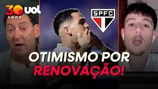 SÃO PAULO ABRE CONVERSAS POR RENOVAÇÃO DE LUCIANO E ESTÁ OTIMISTA; SAIBA DETALHES