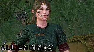 Witcher 3 Contract: Woodland Beast All Endings