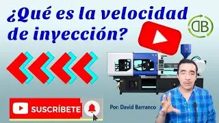 ¿Qué es la velocidad de inyección, en moldeo por inyección?