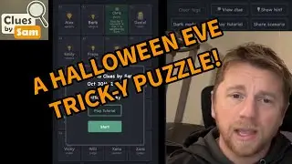 Clues by Sam (Brand new logic puzzle to enjoy!) - October 30