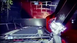 Destiny 2 Trapping two enemies in tower barricade.