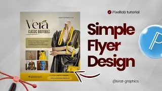 HOW I CREATED THIS CRAZY 🤯🤯 FLYER DESIGN ON PIXELLAB | MUST WATCH!