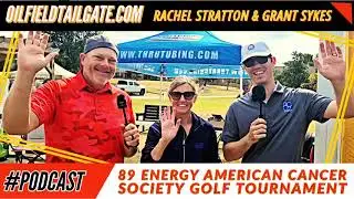 89 Energy & American Cancer Society charity golf tournament with Rachel Stratton and Grant Sykes