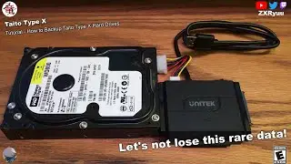 How to Backup Taito Type X Hard Drives
