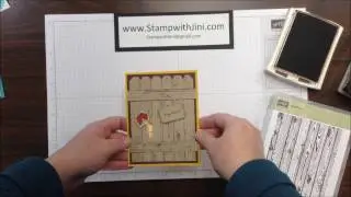 Stamp with Jini QUICK & EASY PICKET FENCES by Jini Merck