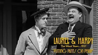 PUTTING PANTS ON PHILIP (LAUREL & HARDY) 