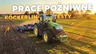 PRACE POŻNIWNE 2023! TESTY w GR Hładki - KÖCKERLING REBELL CL 500T & JOHN DEERE 7250R ☆ ☆ AW ™