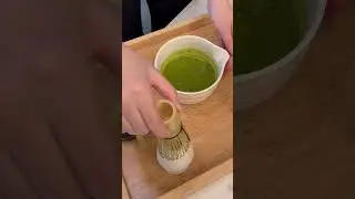 Whisking up matcha magic at home 🍵✨ #matcha #howtomakecookingoilathome #matchalatte
