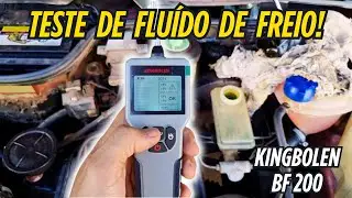 O FLU&Iacute;DO DE FREIO DO SEU CARRO EST&Aacute; RUIM? TESTE EM CASA IGUAL PROFISSIONAL COM KINGBOLEN BF200