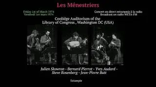 Les Ménestriers -1974- Library of Congress Washington DC - Skowron, Pierrot, Audard, Batt, Rosenberg