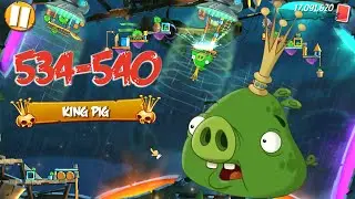 BAMBOO FOREST GRAVITY GROVE - ANGRY BIRDS 2 PC LEVEL 534-540 BOSSLEVEL KING PIG