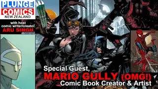 A Conversation with... MARIO GULLY! (Comic Book Artist/Creator) #mariogully #comicartist