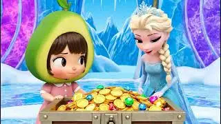 Avo's Magical Ice Castle Adventure with Queen Elsa!
