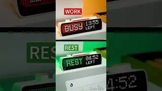 Tried Pomodoro⏱️? Check out BUSY Bar! #productivity #gadget