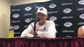 Boise State coach Bryan Harsin after 36-31 win at Florida State