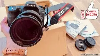 اشتريت كاميرا Canon 80D - المراجعة الكاملة وفتح الكرتون والمواصفات والسعر