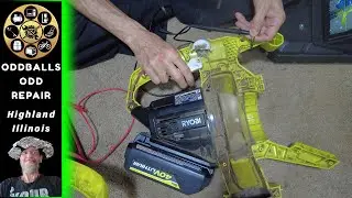 Oddballs Odd Repair - Repairing A Faulty Safety Switch On A Ryobi Leaf Mulcher - Cheap Easy Fix