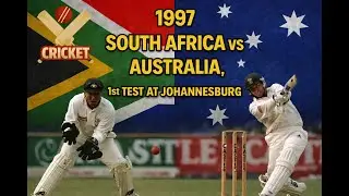 1997 South Africa vs Australia, 1st Test at Johannesburg DAY 1 HIGHLIGHTS