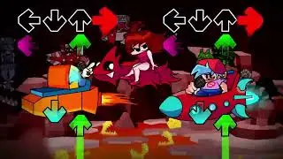 Friday Night Funkin' VS Geometry Dash | Friday Night Dashing (FNF Mod) | Striker