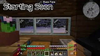 Minecraft | Modded SMP | Building nether roof transportation network (15 Jan 2026)