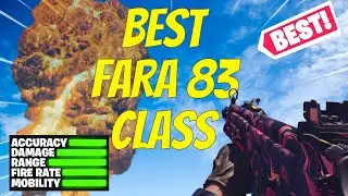 NEW Fara 83 class In COLD WAR. MAX DAMAGE! ZERO RECOIL. You should try this Fara 83 loadout class!