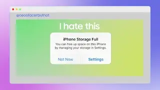 iPhone STUCK IN A BOOTLOOP DUE TO FULL STORAGE? How to fix it without losing data!#storytime