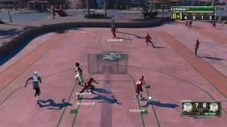 Nba 2k16 Mypark | Breaking ankle with a Center! (Is that even POSSIBLE?!)
