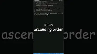 Python Sorting Tutorial: Arrange Numbers in Ascending Order #house_of_robots