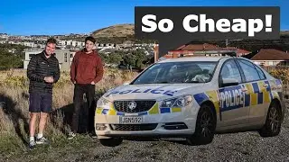 Покупка самого дешевого бывшего полицейского Commodore в Новой Зеландии