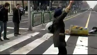 Iran 27 Dec 09 Tehran Protest Clashes with anti riot forces