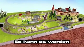 Lasercut Modelleisenbahn-Kit