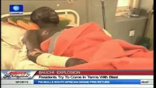 Aftermath Of Bomb Blast At Bauchi Central Market