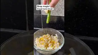Watch the transition! Yellow cucumber salad! #food #recipe #easy #ideas #cooking #shortsfeed #health