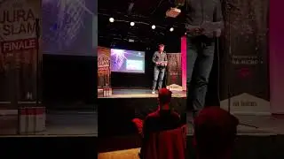 Finale DAV Jura-Slam 2025: Timo aus Bielefeld
