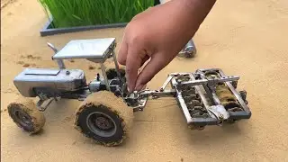 top most creative diy tractor plough machine science project of @Amtfarming