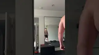 Raw flexing 305 at 305 pounds