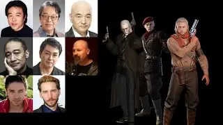 Video Game Voice Comparison- Ocelot (Metal Gear Solid)