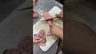 Chicken boneless cutting | How to make boneless chicken #chicken #bonelesschicken #shorts